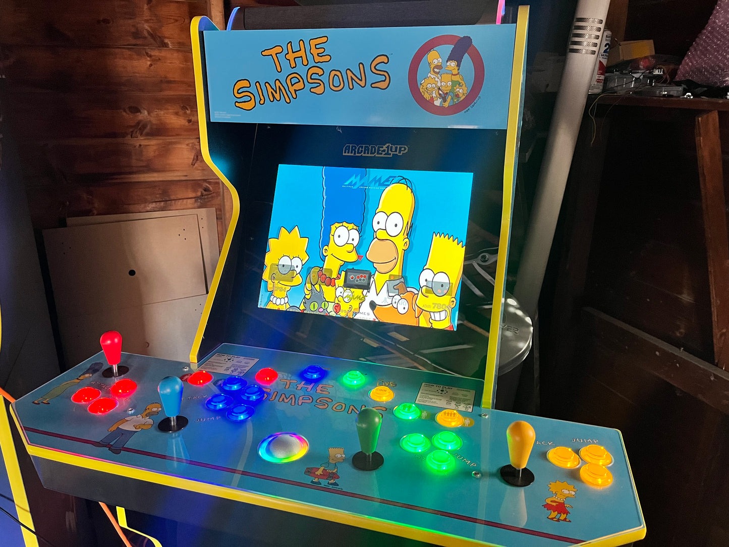 Arcade1up Simpsons Mod!